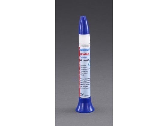 エスコ 瞬間接着剤 耐熱タイプ 12g EA936WE-6