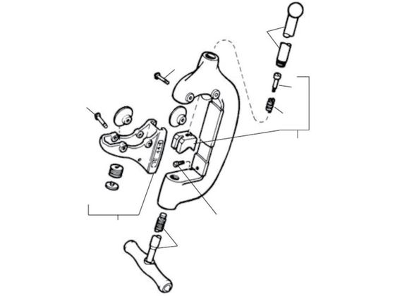 RIDGID D-581-X スクリューハンドル F/44-S 33515 RIDGID D-581-X スクリューハンドル F/44-S 33515
