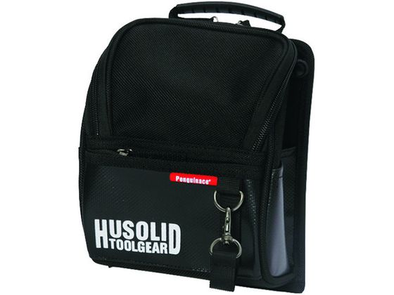 ペンギンエース HUSOLID TOOLGEAR フタ付き腰袋 L HT-005