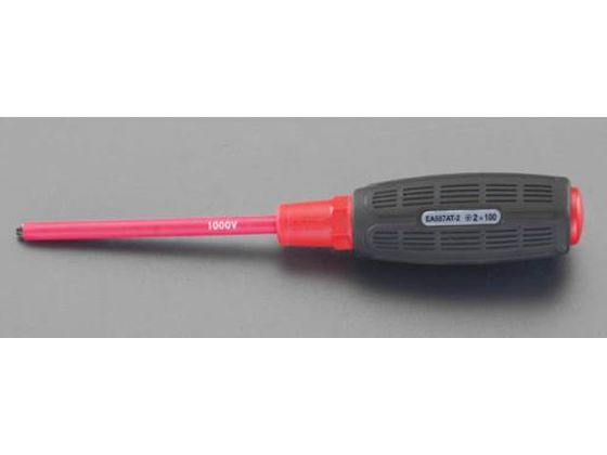 ●耐電圧：１０００Ｖ●先端：＃２●軸長：１５０ｍｍ●安全性と耐久性向上のための２重絶縁被膜●グリップエンドは握りやすい六角形状●ハンドルはポリオレフィン系樹脂製で滑りにくく力の入るスリット形状です●生