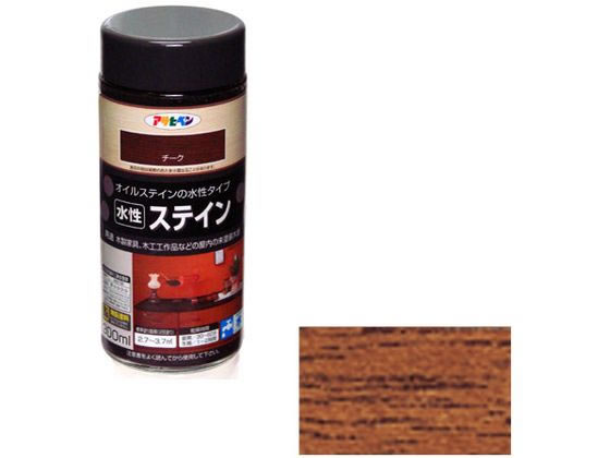 アサヒペン 水性ステイン 300ml チーク