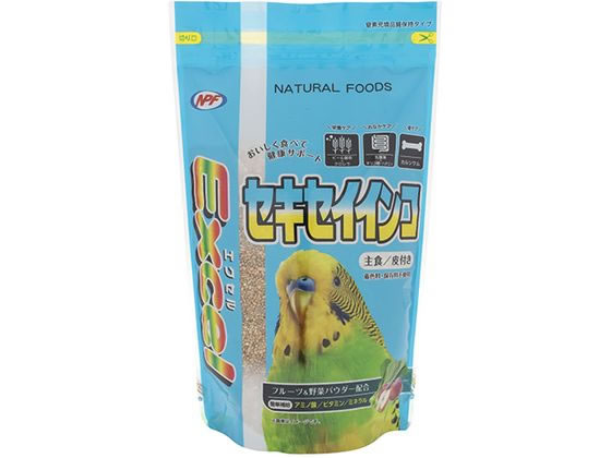 ナチュラルペットフーズ エクセル セキセイインコ 皮付き 600g