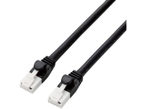 エレコム Cat6A準拠LANケーブル 5m ツメ折れ防止 エレコム Cat6A準拠LANケーブル 5m ツメ折れ防止