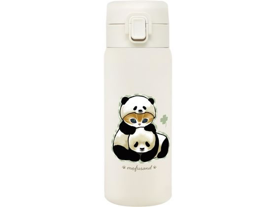 東亜金属 モフサンド ステンレスワンプッシュボトル 350mL パンダにゃん 東亜金属 モフサンド ステンレスワンプッシュボトル 350mL パンダにゃん