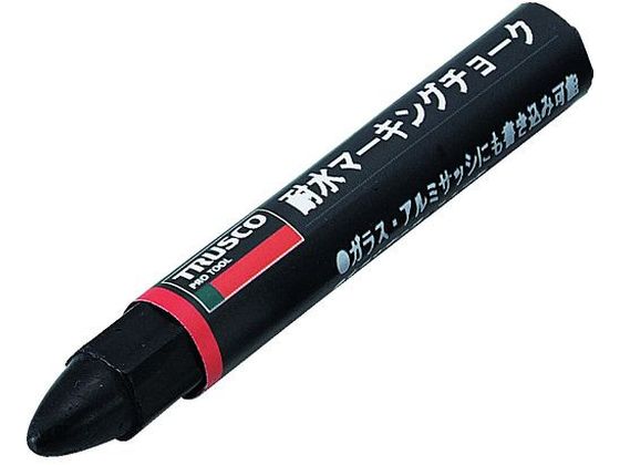 TRUSCO 耐水マーキングチョーク TMC-19T-BK TRUSCO 耐水マーキングチョーク TMC-19T-BK