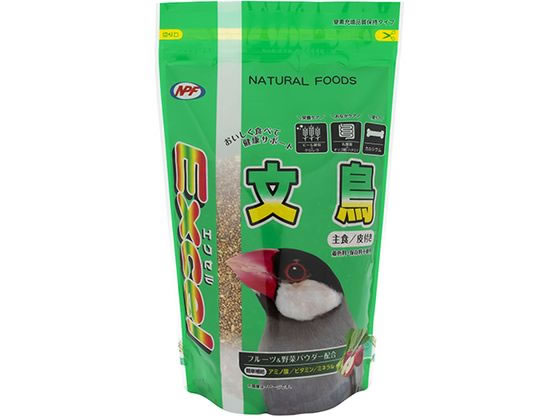 ナチュラルペットフーズ エクセル 文鳥 皮付き 600g