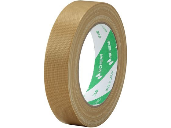 ニチバン 布粘着テープ 25mm×25m 黄土 121N-25 ニチバン 布粘着テープ 25mm×25m 黄土 121N-25