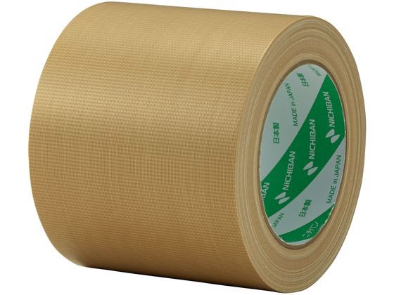 ニチバン 布粘着テープ 100mm×25m 黄土 121N-100 ニチバン 布粘着テープ 100mm×25m 黄土 121N-100