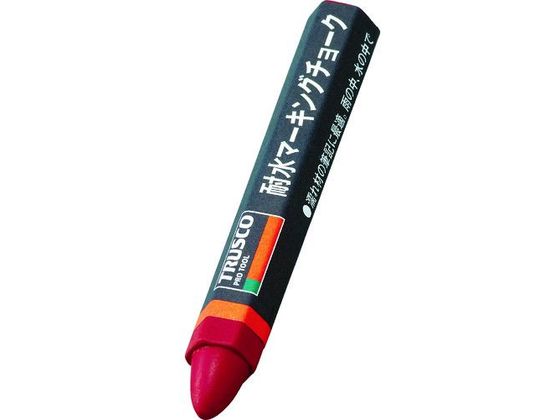 TRUSCO 耐水マーキングチョーク TMC-19T-R TRUSCO 耐水マーキングチョーク TMC-19T-R