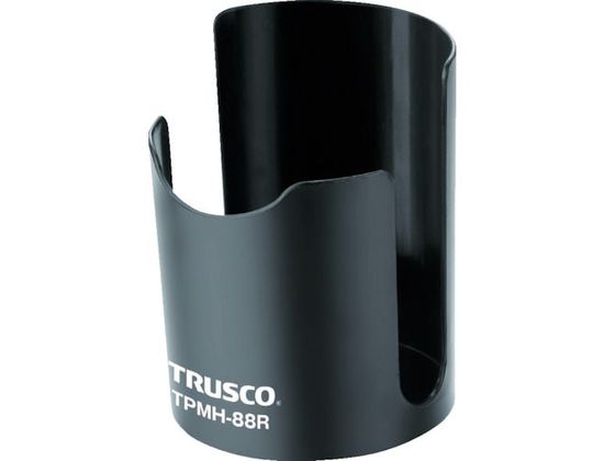 TRUSCO 樹脂マグネット缶ホルダー 黒 80mm TPMH-88BK