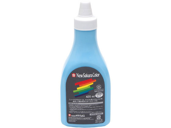 サクラクレパス ニューサクラカラー 420ml みずいろ サクラクレパス ニューサクラカラー 420ml みずいろ