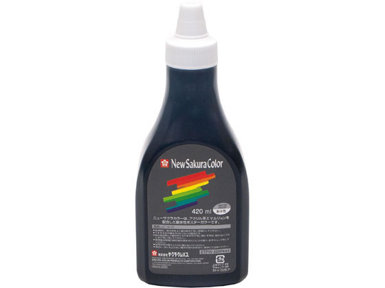 サクラクレパス ニューサクラカラー 420ml くろ