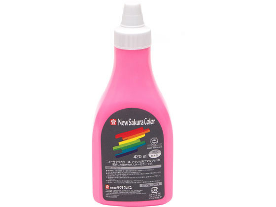 サクラクレパス ニューサクラカラー 420ml ピンク