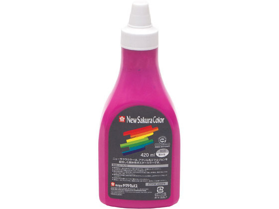 サクラクレパス ニューサクラカラー 420ml ローズ