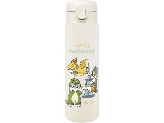 東亜金属 モフサンド ステンレスワンプッシュボトル 480mL かいじゅう 東亜金属 モフサンド ステンレスワンプッシュボトル 480mL かいじゅう