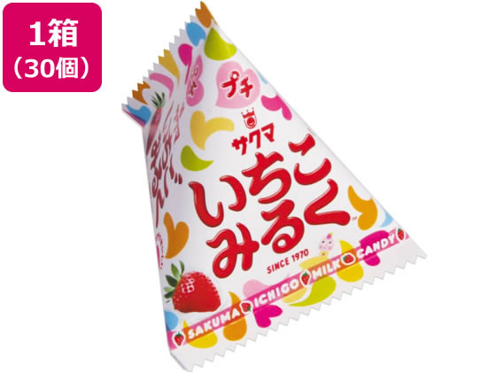 サクマ製菓 プチいちごみるく 3粒×30個 サクマ製菓 プチいちごみるく 3粒×30個