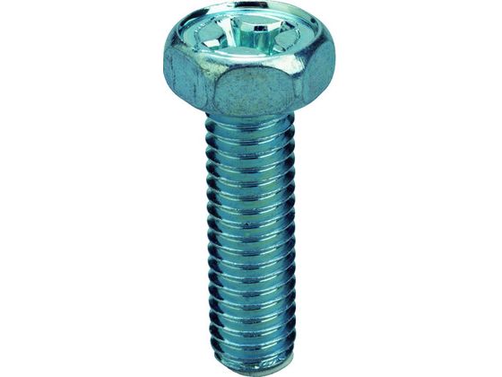 TRUSCO 十字穴付六角ボルト スチール M4×10 72本入 Y306-0410 TRUSCO 十字穴付六角ボルト スチール M4×10 72本入 Y306-0410