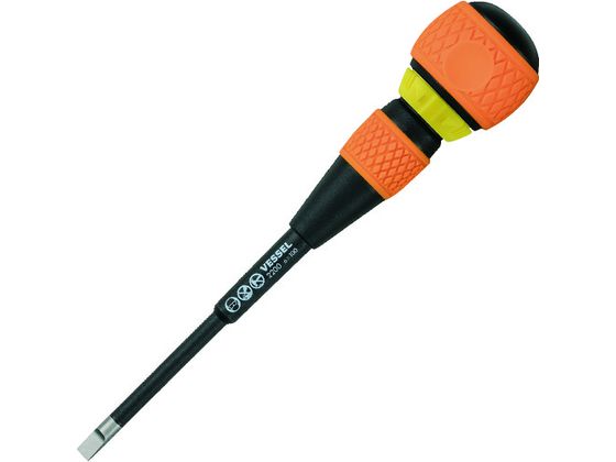 ベッセル ボールラチェットドライバー 2200(-)6×100 2200-6-100 ベッセル ボールラチェットドライバー 2200(-)6×100 2200-6-100