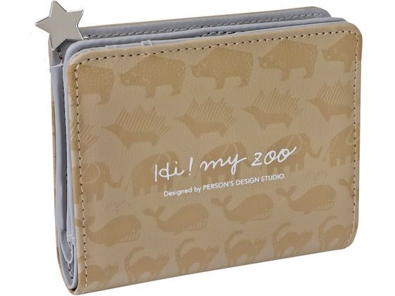 クツワ HI!MY ZOO ウォレット ベージュ HZ039BE