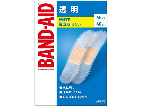 バンドエイド 透明 Mサイズ 40枚