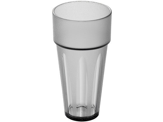 エンテック キングタンブラー ロングタイプ 370ml グレー TR-822GR