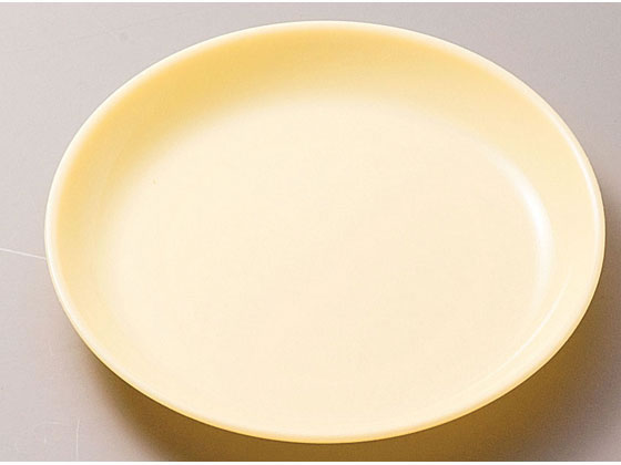 エンテック ポリプロ給食皿16cm (クリーム) NO.1712K