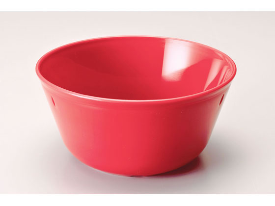 エンテック ポリプロおわん14cm 700ml (レッド) NO.1724R