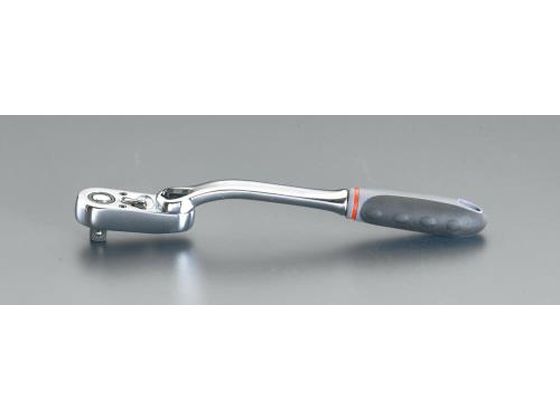 エスコ ラチェットハンドル ユニバーサルアングル 1／2'DR EA617G-14