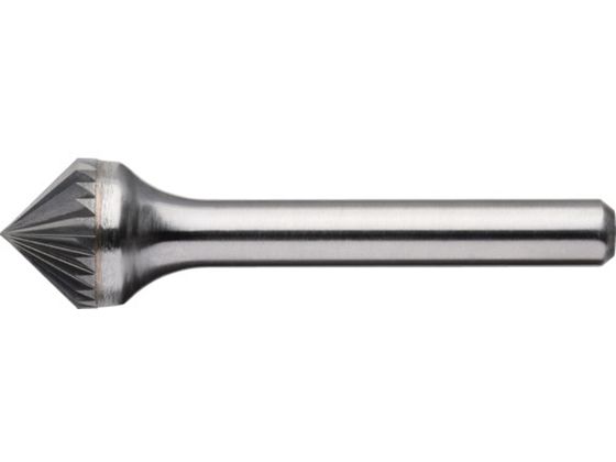 MRA 超硬バー Cスパイラルシリーズ 形状:円錐型90°(スパイラルカット) 刃長9.5mm CB49C105S MRA 超硬バー Cスパイラルシリーズ 形状:円錐型90°(スパイラルカット) 刃長9.5mm CB49C105S
