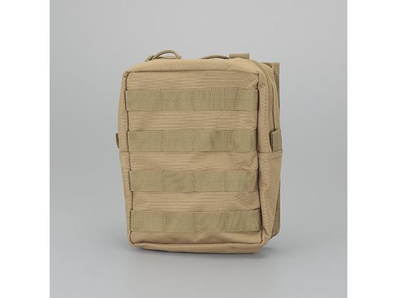 エスコ 小物ポーチ コヨーテ 127×63×177mm EA925DB-35