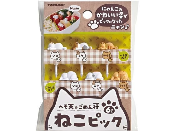 トルネ ねこピック 6本入 P-3637 トルネ ねこピック 6本入 P-3637