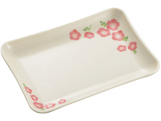 エンテック 角皿(大) 切立 桃花(ももか) MK-29
