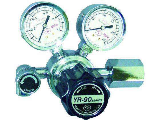 ヤマト 汎用小型圧力調整器 バルブ付 13N01-2210-HE