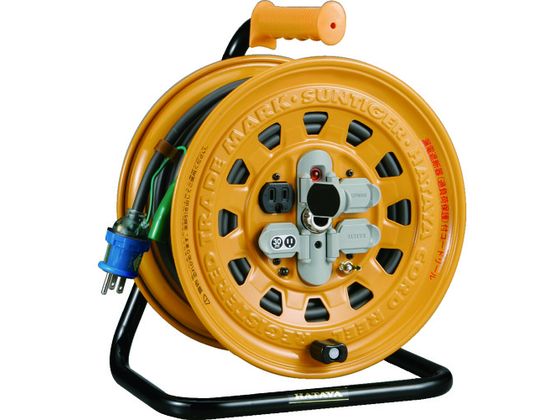 ハタヤ サンタイガーリール 単相100V 20m アース・ブレーカー付 BG-201KX ハタヤ サンタイガーリール 単相100V 20m アース・ブレーカー付 BG-201KX