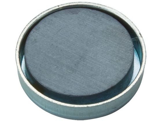 TRUSCO キャップ付フェライト磁石 外径28.8mm×厚み5.6mm 1個