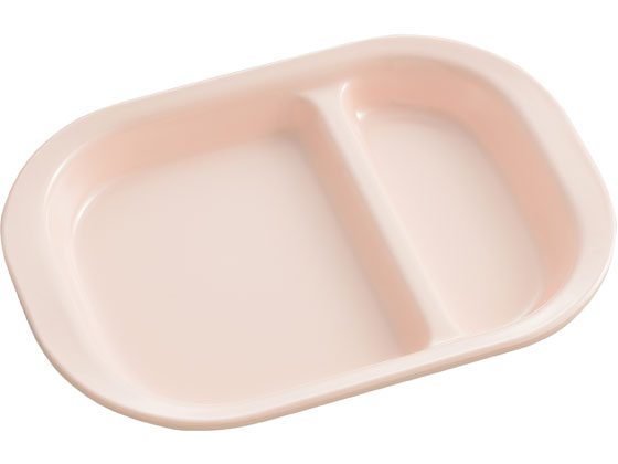 エンテック 角仕切皿(小) ピンク PK-10
