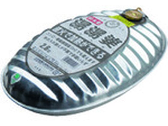 ヒシエス トタン湯たんぽ2.6型(N) TY-26(N) ヒシエス トタン湯たんぽ2.6型(N) TY-26(N)
