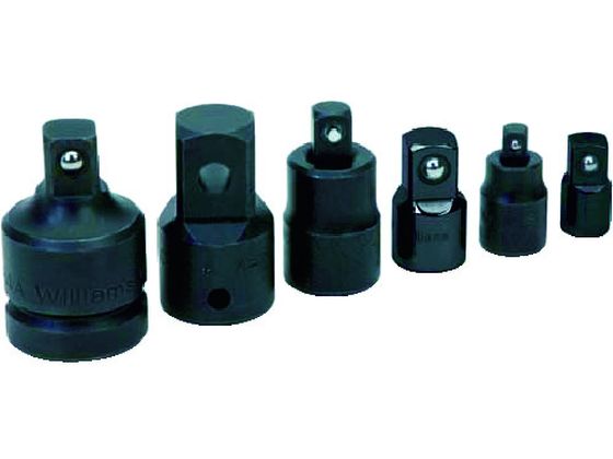 WILLIAMS 3/8ドライブ アダプターセット 6個 JHWWSB-6ADPA WILLIAMS 3/8ドライブ アダプターセット 6個 JHWWSB-6ADPA