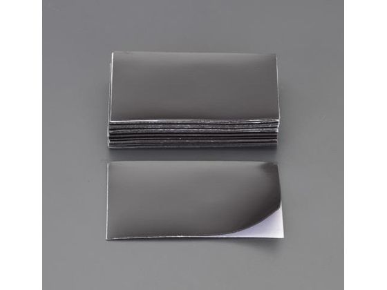 エスコ マグネットシート 粘着付 25枚 85×55×0.6mm EA781EP-31