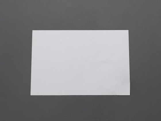 エスコ マグネットシート ホワイトボード型 297×210×0.6mm A4