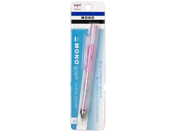 トンボ鉛筆 シャープペンシル モノグラフ 0.5 クリアピンク DPA-138E トンボ鉛筆 シャープペンシル モノグラフ 0.5 クリアピンク DPA-138E