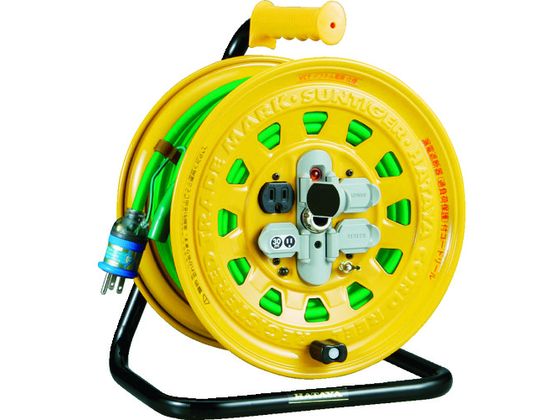 TRUSCO プロソフトケーブルコードリール 30m 漏電防止付き BG-301KXT TRUSCO プロソフトケーブルコードリール 30m 漏電防止付き BG-301KXT