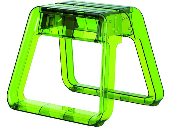 ピカ 樹脂製踏台 GEM STEP ライトグリーン GEMS-LG