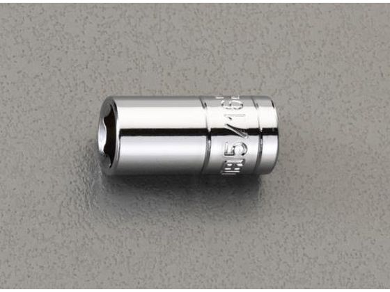 エスコ ソケット 1/4"DR×7/16" EA687AS-109 エスコ ソケット 1/4"DR×7/16" EA687AS-109