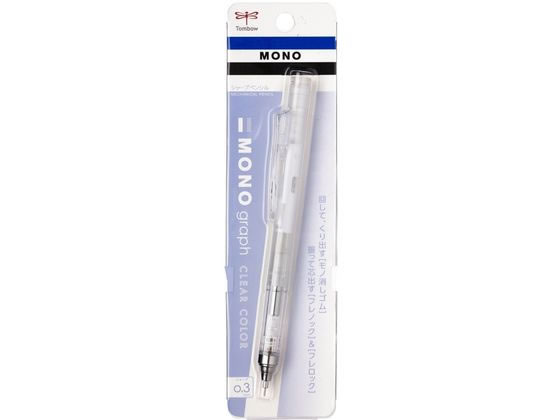 トンボ鉛筆 シャープペンシル モノグラフ 0.3 クリア DPA-139A