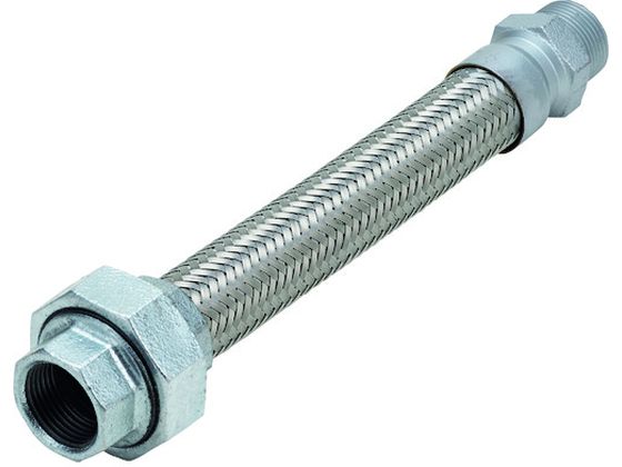 NFK ユニオン・ニップル式フレキシブルホース 継手FCMB-SS400 10A×300L NK-1900 FCXSS-10A-300L NFK ユニオン・ニップル式フレキシブルホース 継手FCMB-SS400 10A×300L NK-1900 FCXSS-10A-300L