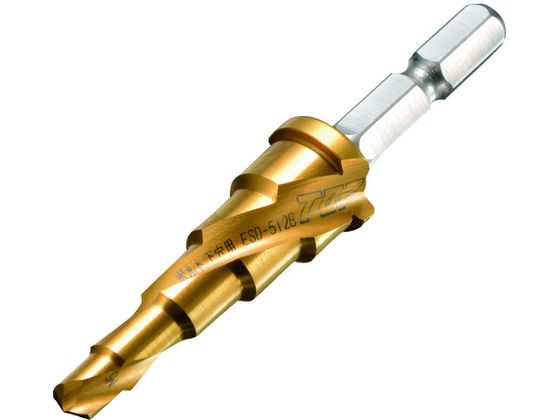 TOP 電動ドリル用ボルト下穴用ステップドリル ESD-512B TOP 電動ドリル用ボルト下穴用ステップドリル ESD-512B