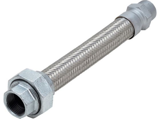 NFK ユニオン・ニップル式フレキシブルホース 継手FCMB-SS400 10A×500L NK-1900 FCXSS-10A-500L NFK ユニオン・ニップル式フレキシブルホース 継手FCMB-SS400 10A×500L NK-1900 FCXSS-10A-500L