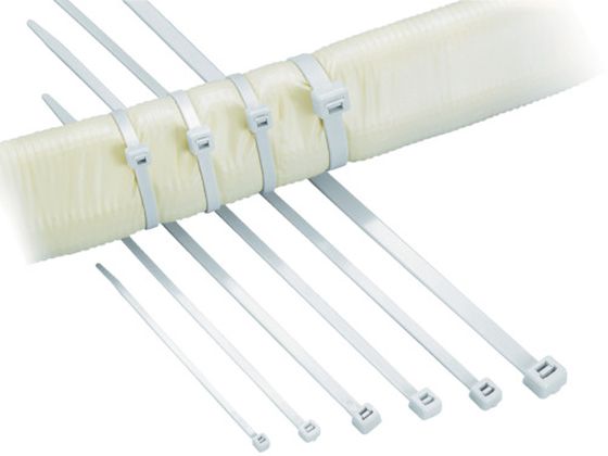 ヘラマンタイトン ABタイ 幅2.5×長さ100mm 屋外用(100本入) AB100-100-IVY ヘラマンタイトン ABタイ 幅2.5×長さ100mm 屋外用(100本入) AB100-100-IVY