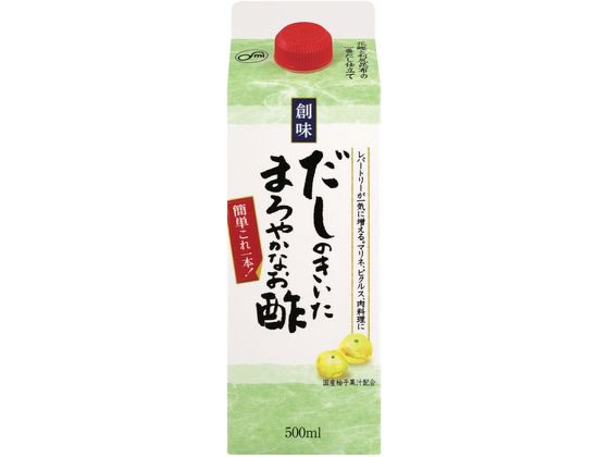 創味食品 だしのきいたまろやかなお酢 500ml 創味食品 だしのきいたまろやかなお酢 500ml